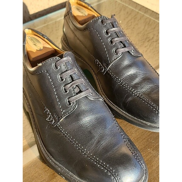 Clarks Colson Over Leather Oxfords Mens 10 Shoes Casual Comfort Support Preppy - Picture 2 of 10